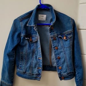 Old Navy girl's jean jacket size 10/12